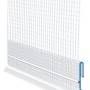 Sockelaufsteckprofil, 3 mm stark, 2,50 m lang, für Vollwärmeschutz-Systeme.
