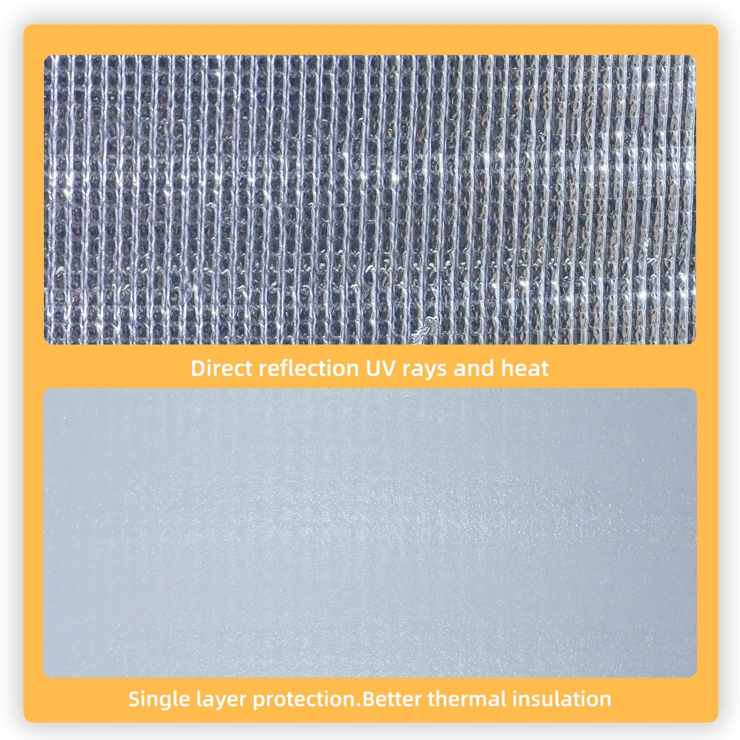 CCLIFE Isolierfolie, Thermofolie, Alu Luftpolsterfolie für Dämmung von Dach, Fenster, Rohre und Böden.