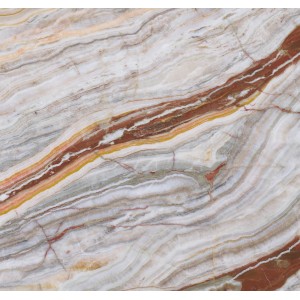 Digitaldruck Fototapete Factory V Marmor Braungrau mit Marmorierung in Braun-, Grau- und Weißtönen.