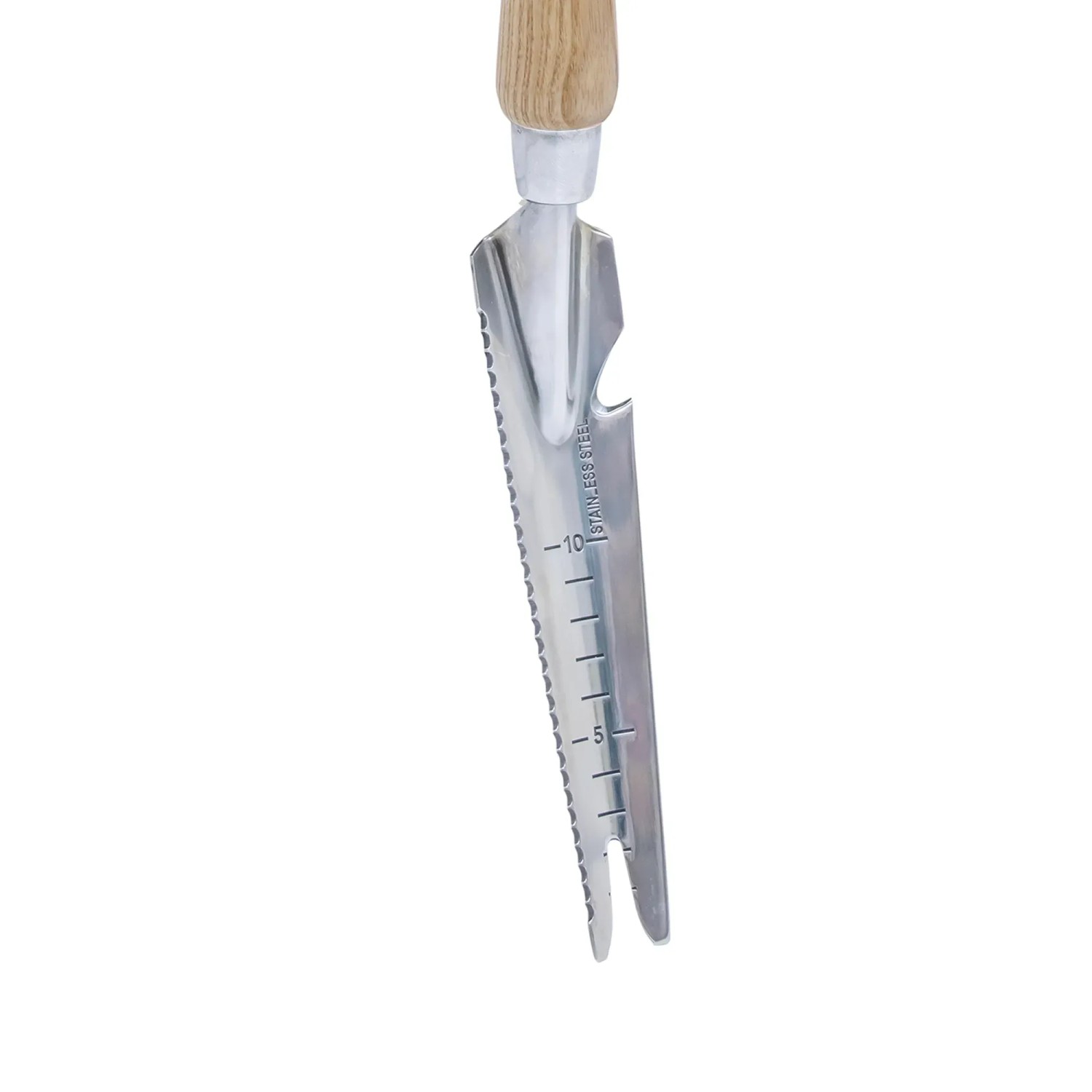 Kent & Stowe Multifunktions-Unkrautjäter (34 cm) mit Edelstahlkopf und Eschenholzgriff.