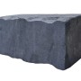 Diephaus Mauerstein Menhire Basalt, 40x20x20 cm. Mauerstein in dunklem Anthrazit mit rustikaler Bruchsteinoptik.