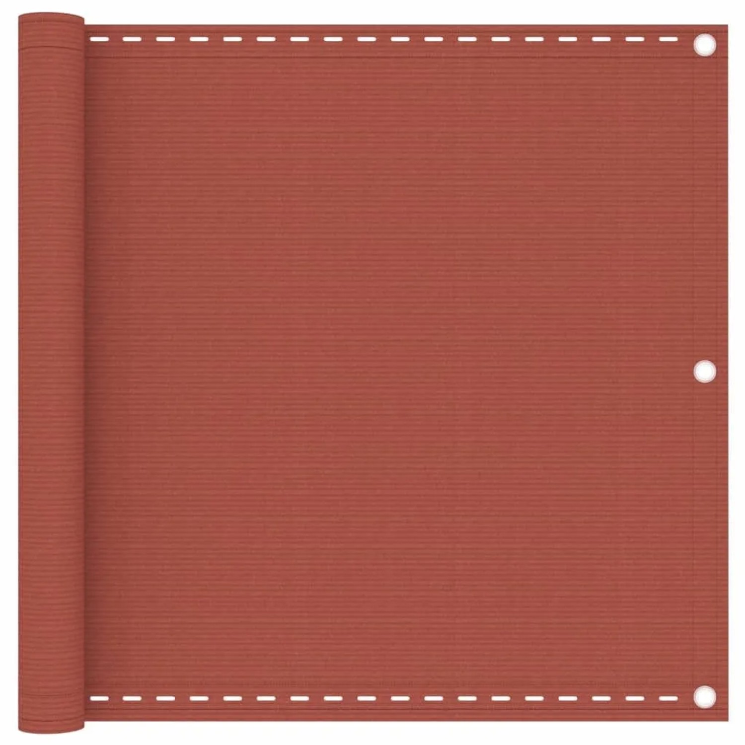 vidaXL Balkon-Sichtschutz Terracotta-Rot 90x300 cm HDPE 310948