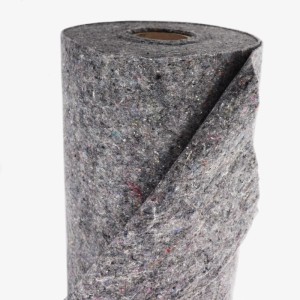 Graues Aquagart Teichvlies 300g (24m²) auf Rolle für Teichfolien Schutz.