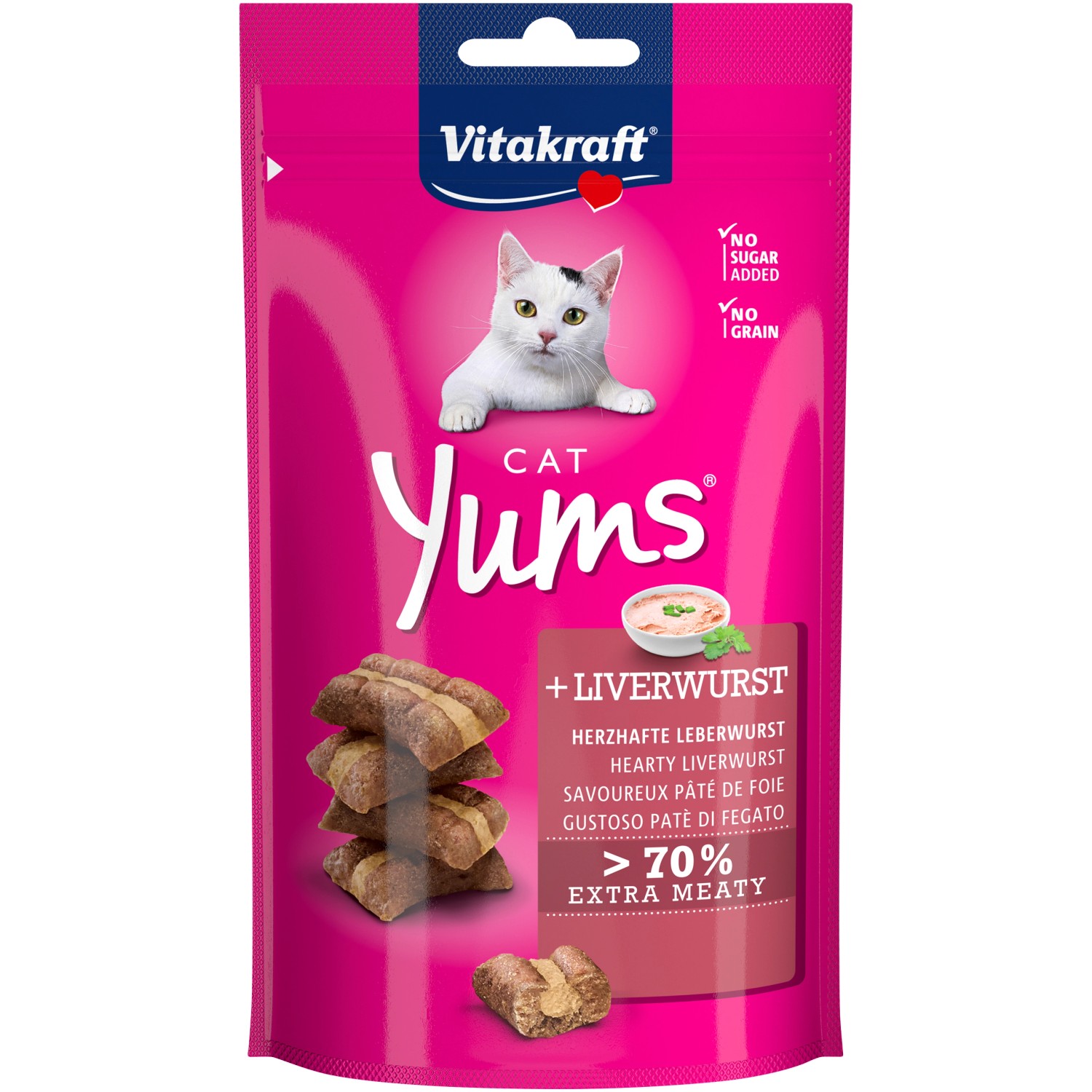 Vitakraft Cat Yums Leberwurst 40 g