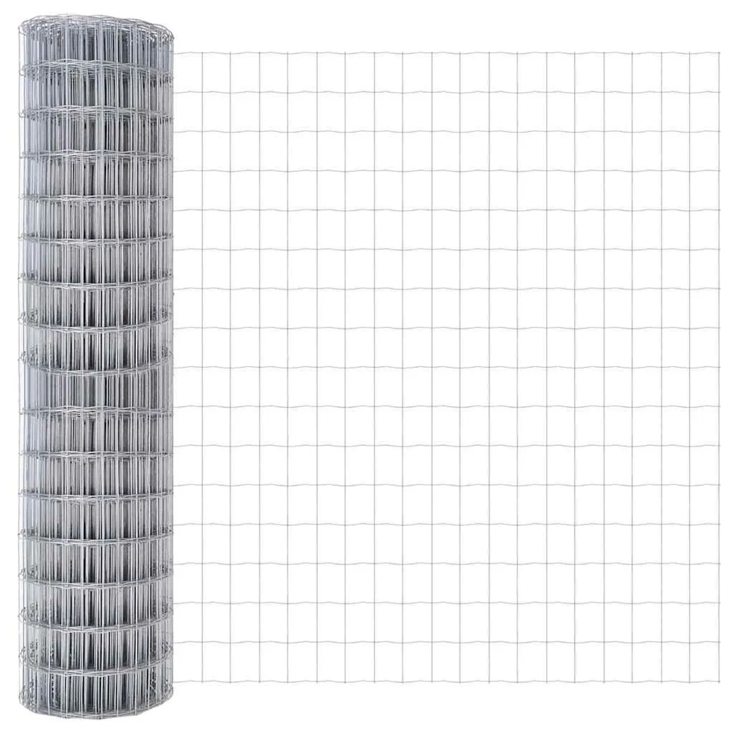 vidaXL Eurozaun 1,2 x 25 m PVC-beschichtetes Eisen 42004750 günstig online kaufen