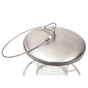 MCW Vogelfutterstation G90 Edelstahl 27cm