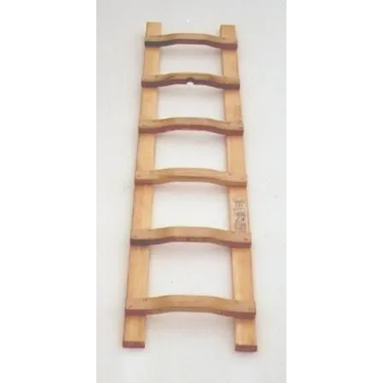 PROREGAL Dachdeckerleiter Durchgeschraubt Made in Germany 17 Sprossen 4,9 m Länge Holz Dachleiter