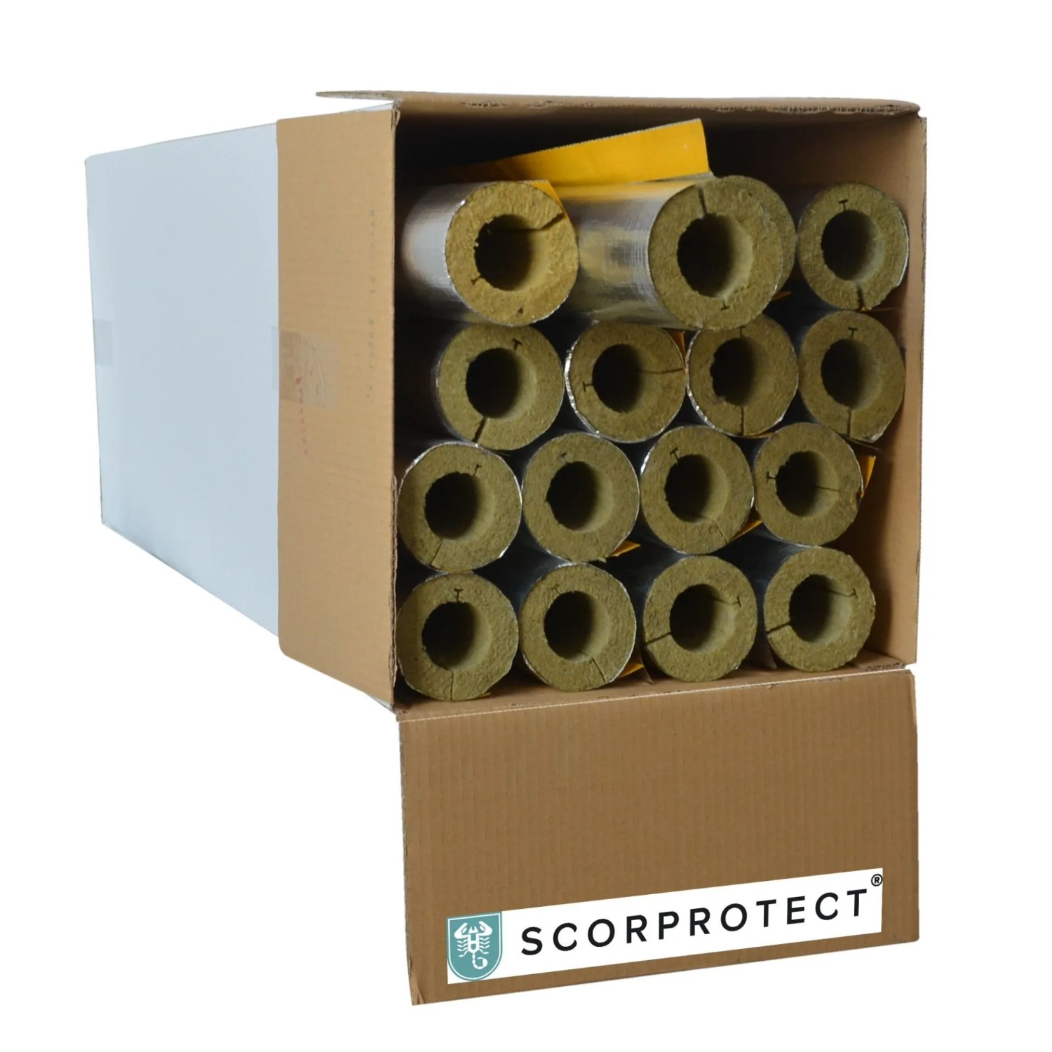 Scorprotect Karton Rohrisolierung Alu 48 MM X 20 MM