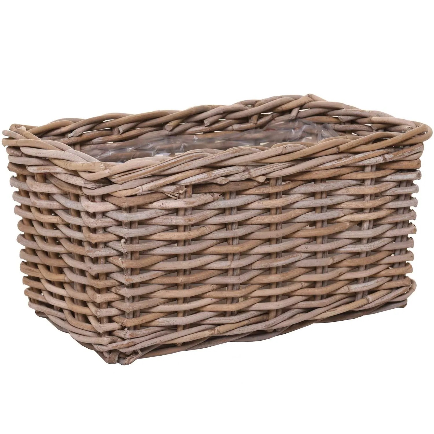 Vivanno Blumenkasten Rattan Floret 40x23x20 cm Natur