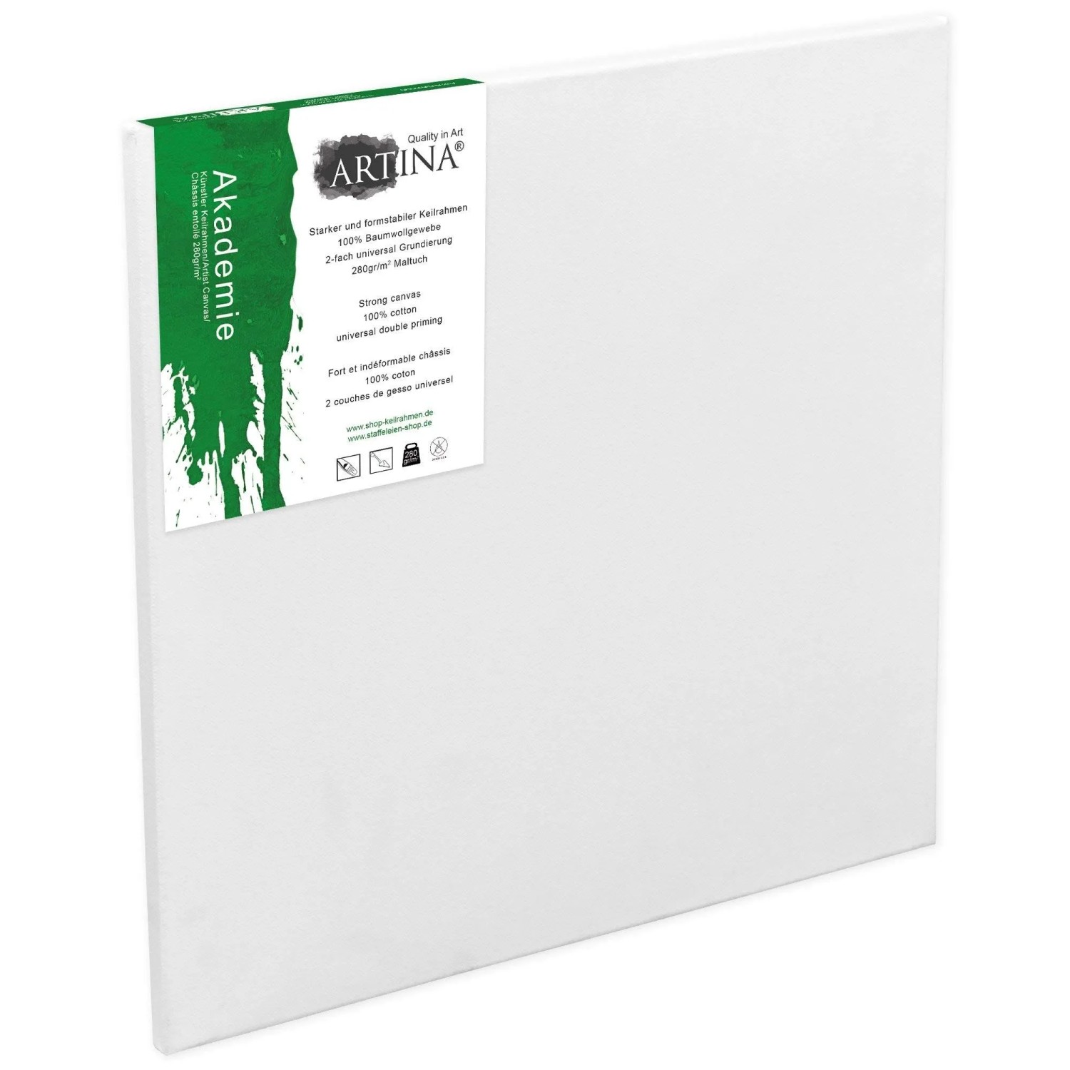 Artina Akademie Keilrahmen 40x40cm FSC günstig online kaufen