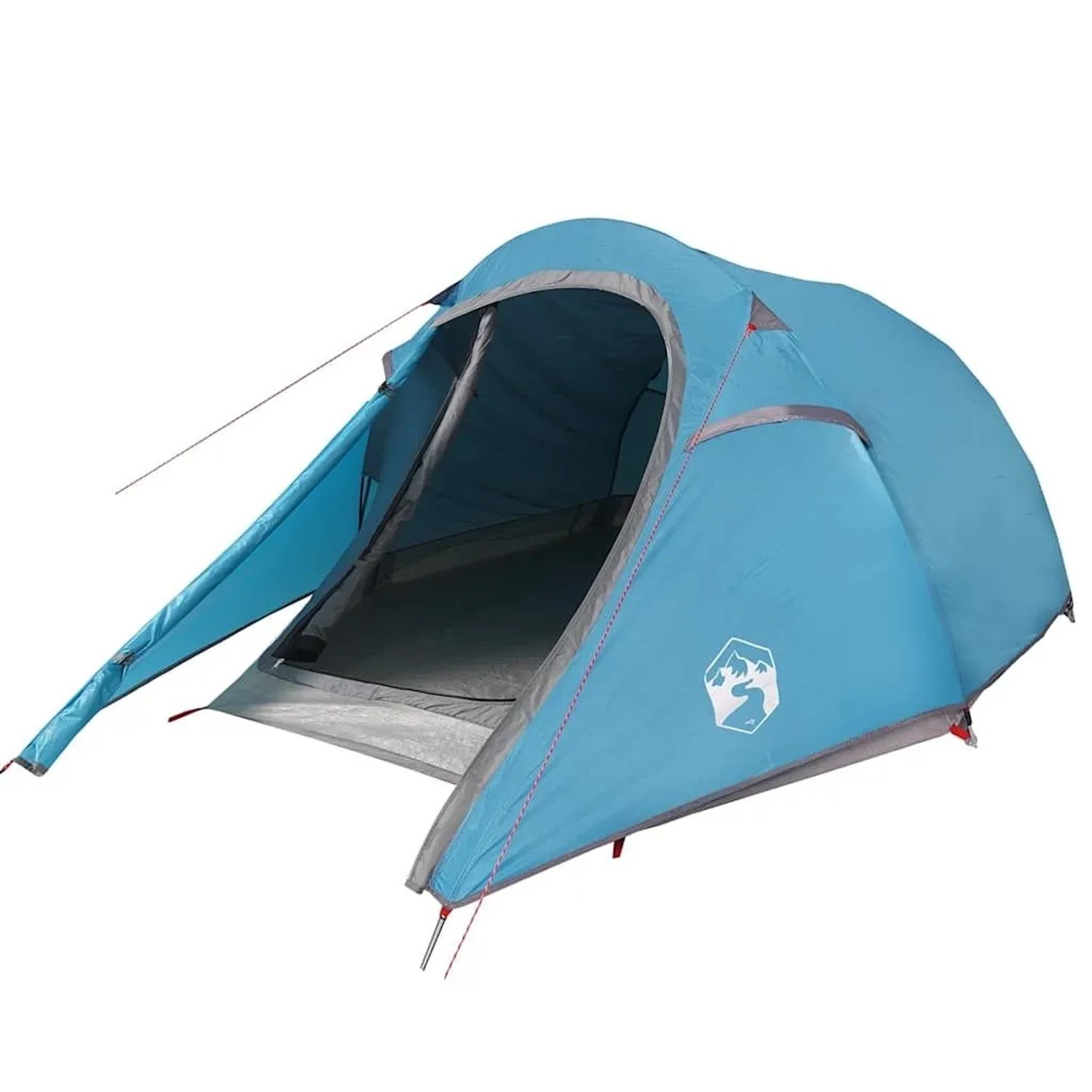 Furnicato Campingzelt Tunnelzelt Blau 272 X 133 X 100 Cm