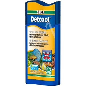 JBL Detoxol Sofort-Entgifter für Aquarien, 250ml Flasche zur Wasseraufbereitung.