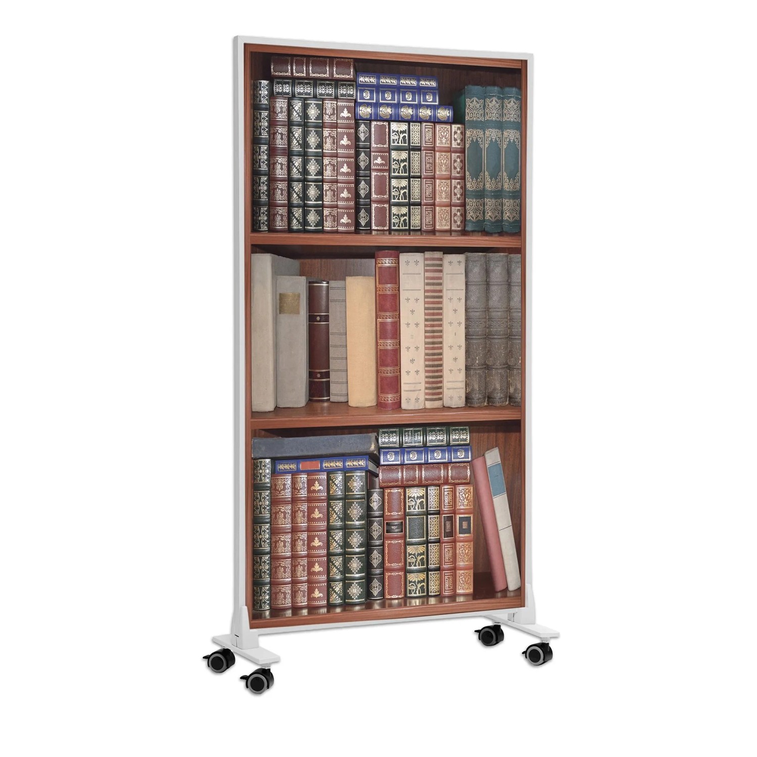 Könighaus Infrarotheizung Bücherregal mit Rollen 800 W