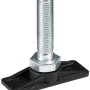 Hettich Möbel-Höhenversteller M8 x 48 mm, verzinkt, für Möbelbeine.