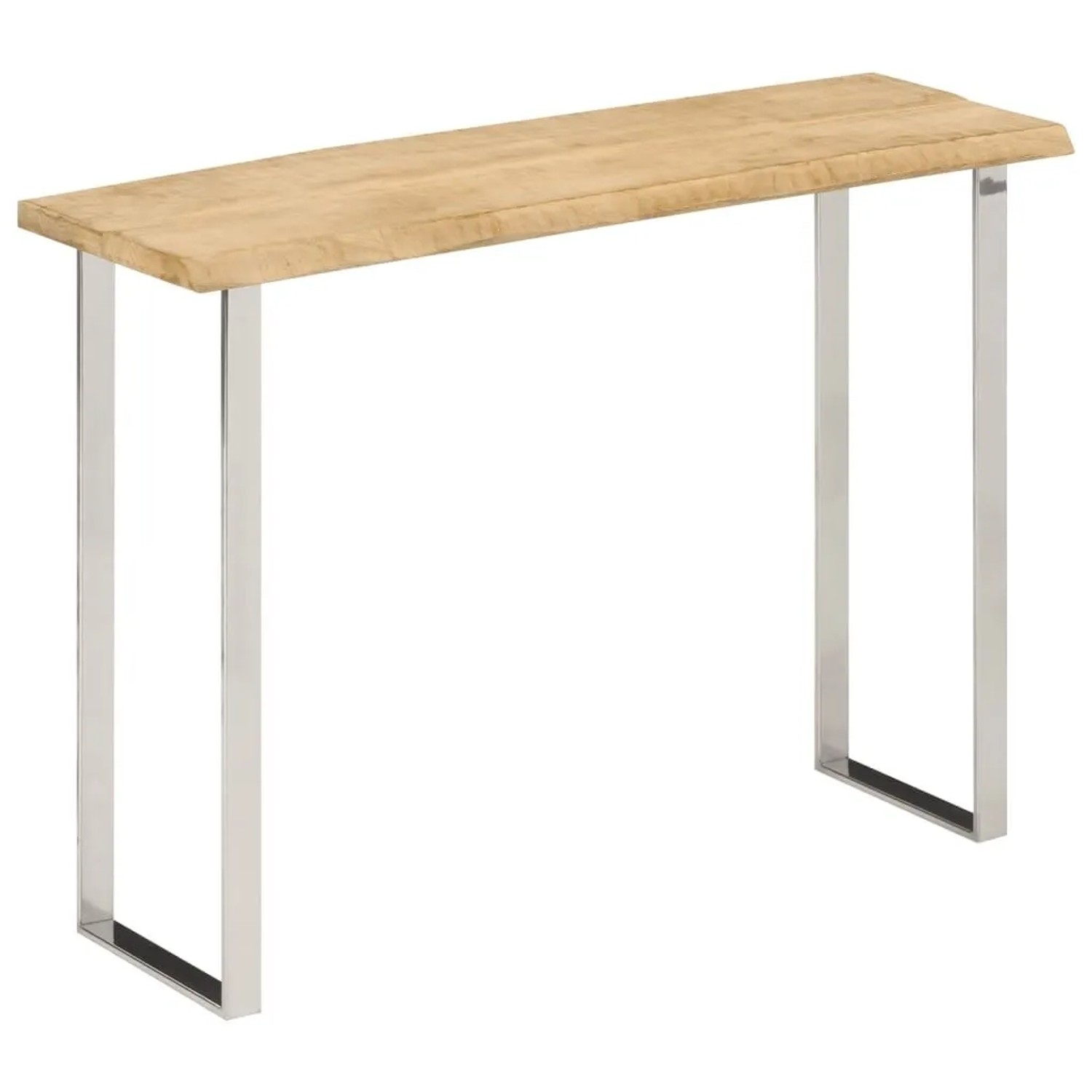 vidaXL Konsolentisch mit Baumkante 105x33x76 cm Massivholz Mango 372766