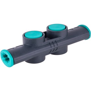 wolfcraft Connector Pro/Easy für Einhandzwingen, zum Verbinden von 2 Zwingen für größere Spannweiten.