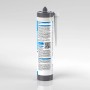 Knauf Sanitär-Silikon Manhattan, 300ml Kartusche für Bad & Küche. Farbe: Grau.