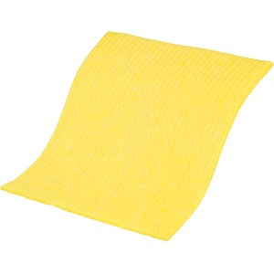 Gelbes Vileda Schwammtuch XXL, 8er Pack, saugstark und waschbar.