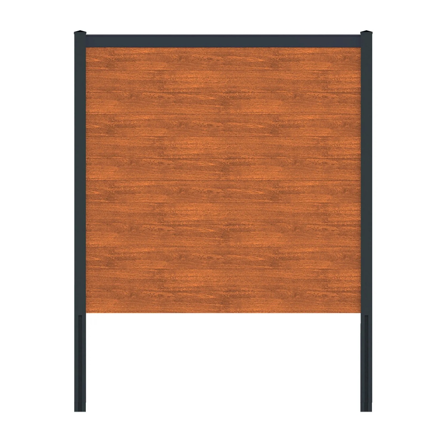 Vidual Sichtschutzzaun Snap 140 Light Oak 1,8 m x 26,60 m