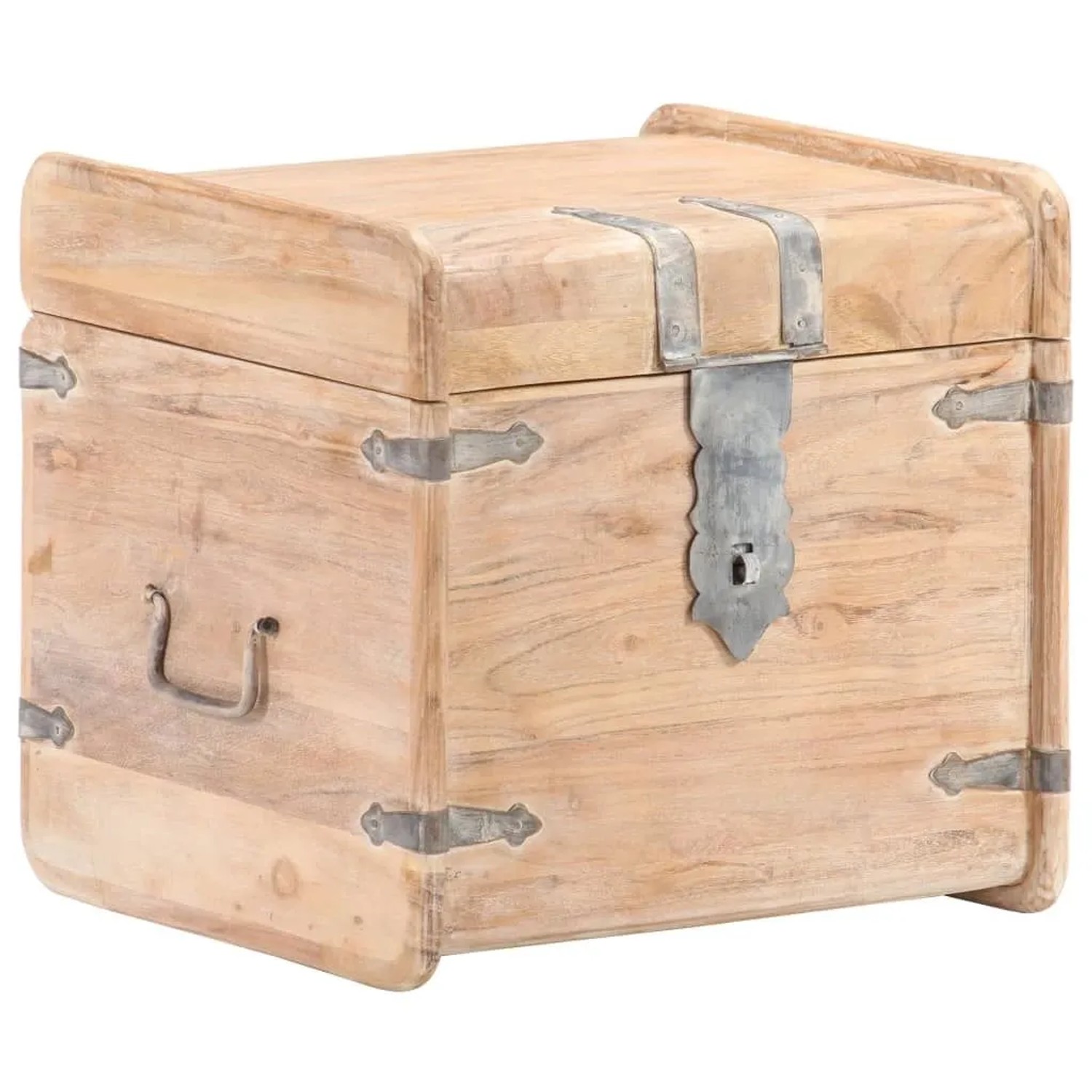 vidaXL Truhe 40x40x40 cm Akazie Massivholz 289648