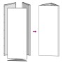 vidaXL Pflanzkübel 2 Stk Dreieckig 40x40x75 cm Wetterfester Stahl 851170_12