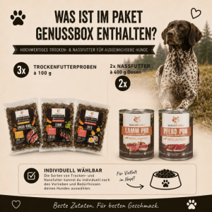 Wildfang Genussbox Adult Trocken- & Nassfutter Kaninchen & Pferd