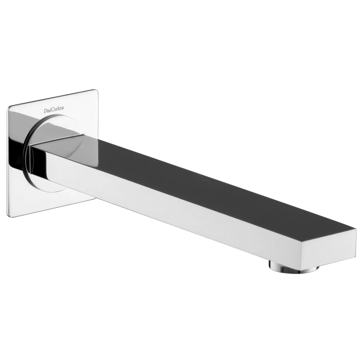 PaulGurkes Wasserauslauf Eckig 21cm Wanneneinlauf