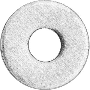Verzinkte LUX Karosseriescheibe, Ø 15/44 mm, für stabile Kraftverteilung, 50 Stück.