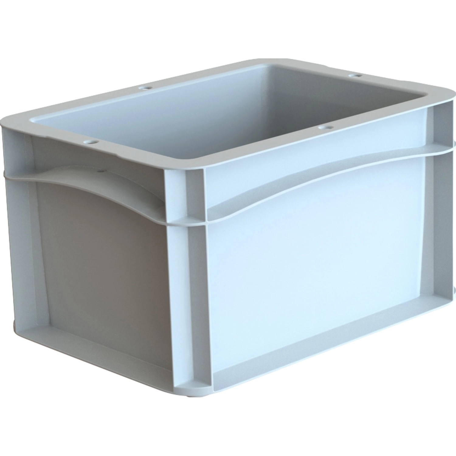Thumbnail - Eurobox-System Box Vollwand 20 x 15 x 12 cm Grau