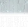 LED Lichtervorhang 2x1,5m mit 240 kaltweißen LEDs für Weihnachtsdekoration, 12 Funktionen, IP44.