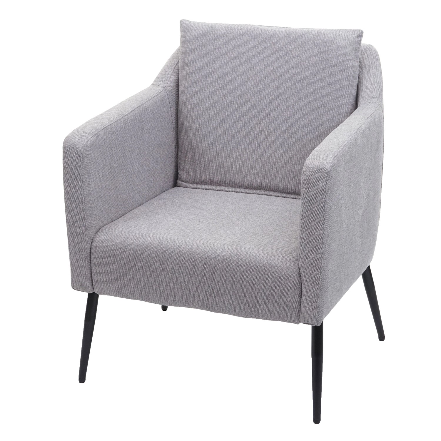 MCW Relaxsessel H93a Stoff/Textil Hellgrau günstig online kaufen