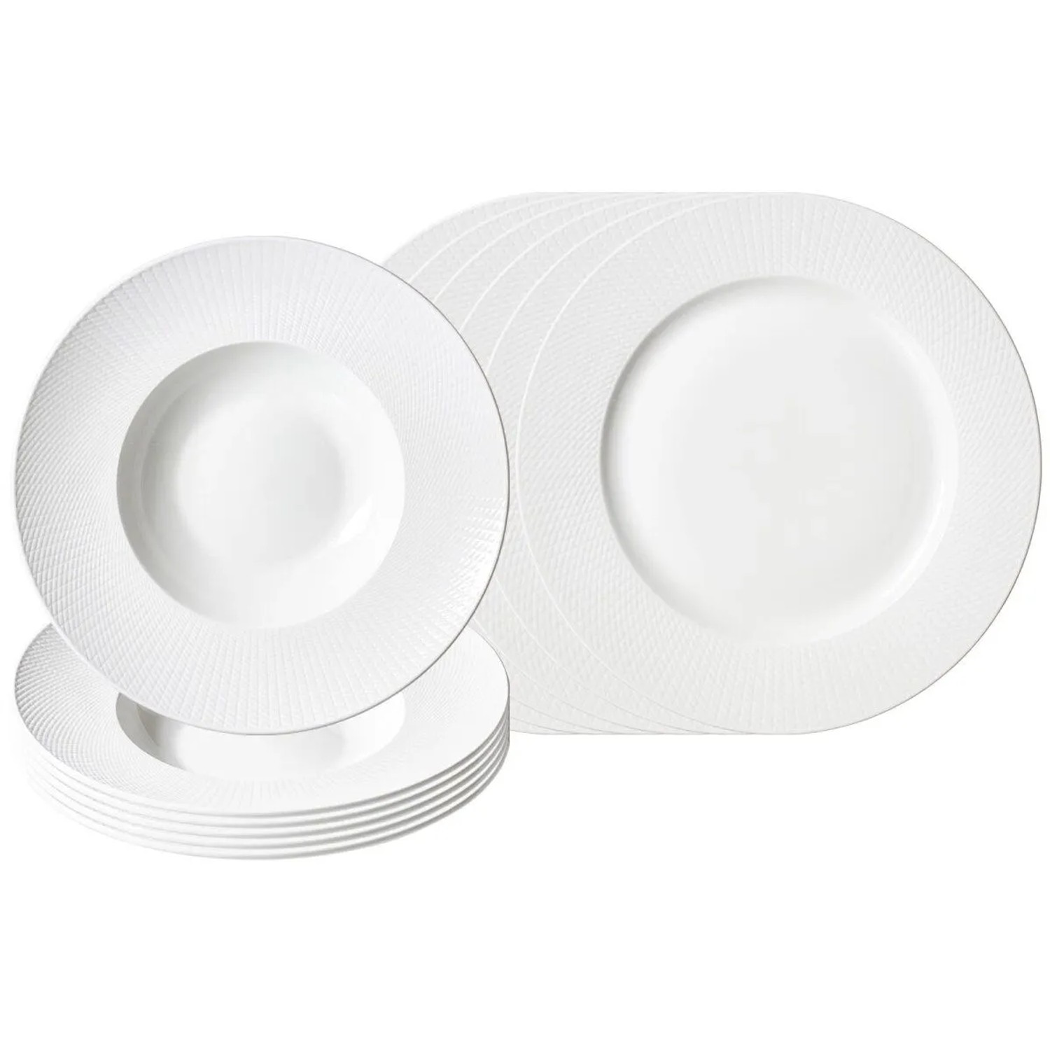 Ritzenhoff & Breker Saphir Pizza- und Pasta-Set 12-teilig