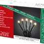 Konstsmide Micro LED Lichterkette, 35 gefrostete bernsteinfarbene Dioden, für Innen, energiesparend.