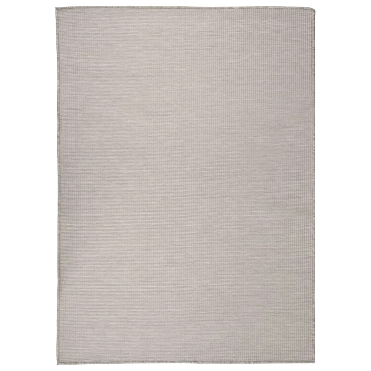 Vidaxl Outdoor-teppich Flachgewebe 200x280 Cm Taupe günstig online kaufen