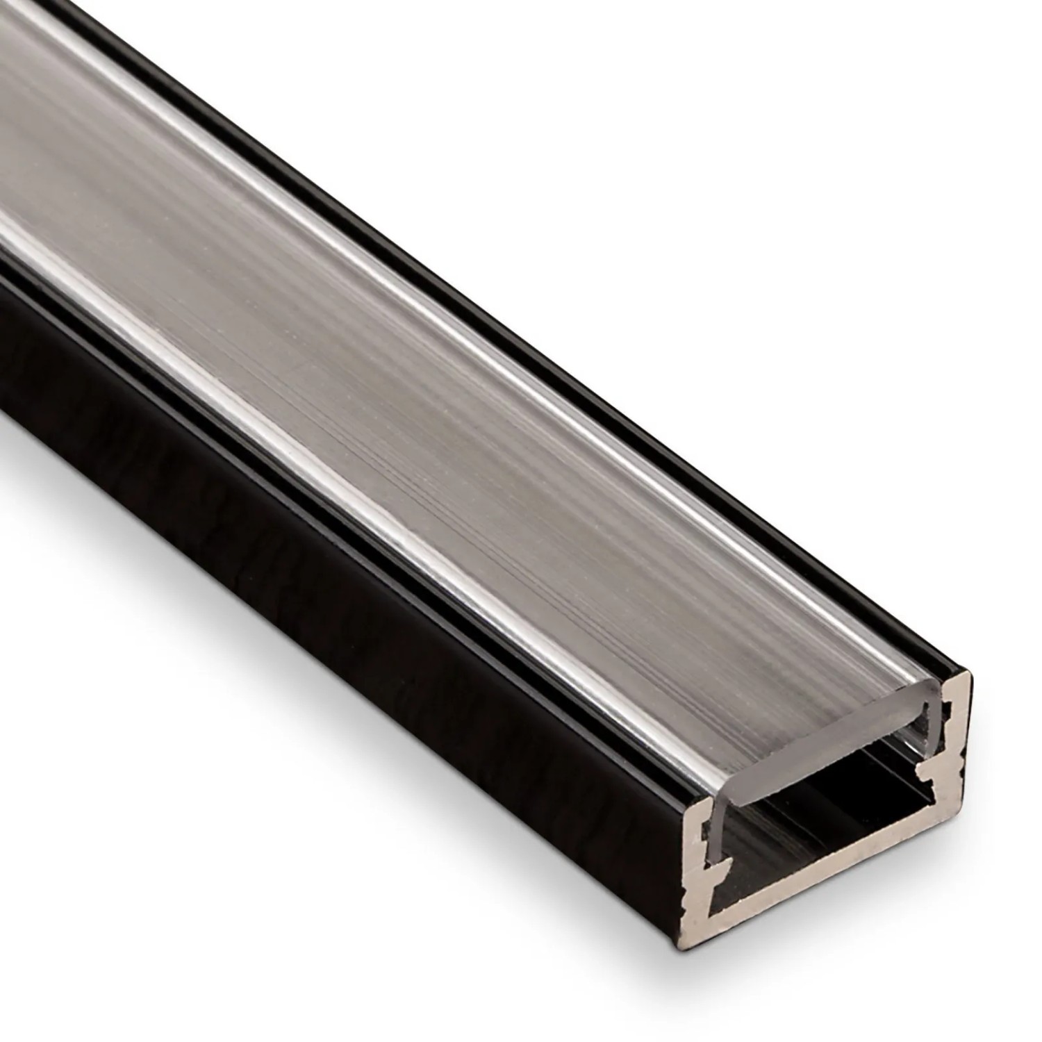 SOTECH LED Profil 11 Schwarz Klar 2m für LED Streifen