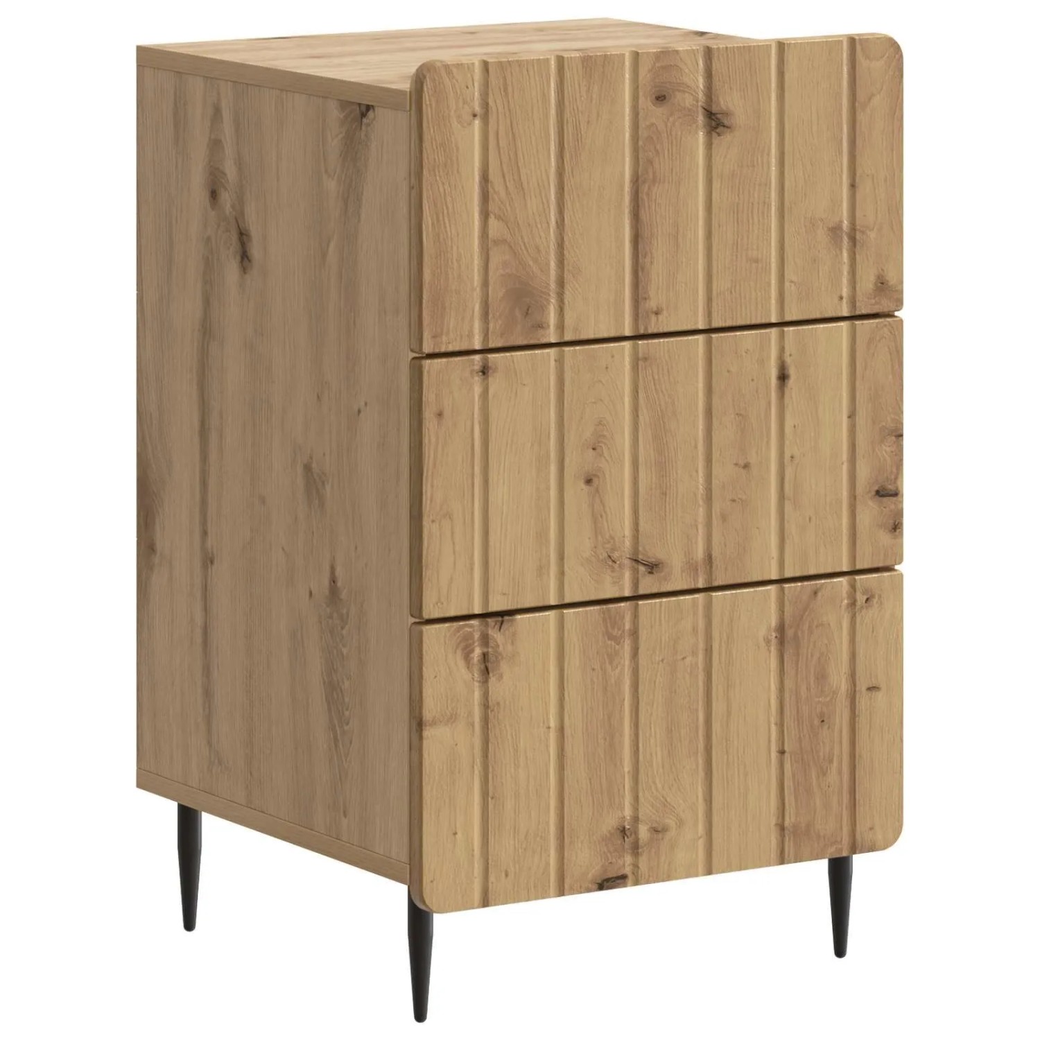 vidaXL Nachttisch Artisan-Eiche 43 x 41 x 68 cm Holzwerkstoff 894334
