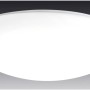 Weiße, runde LED-Deckenleuchte Sydney, Ø 60 cm, für Wohnräume.