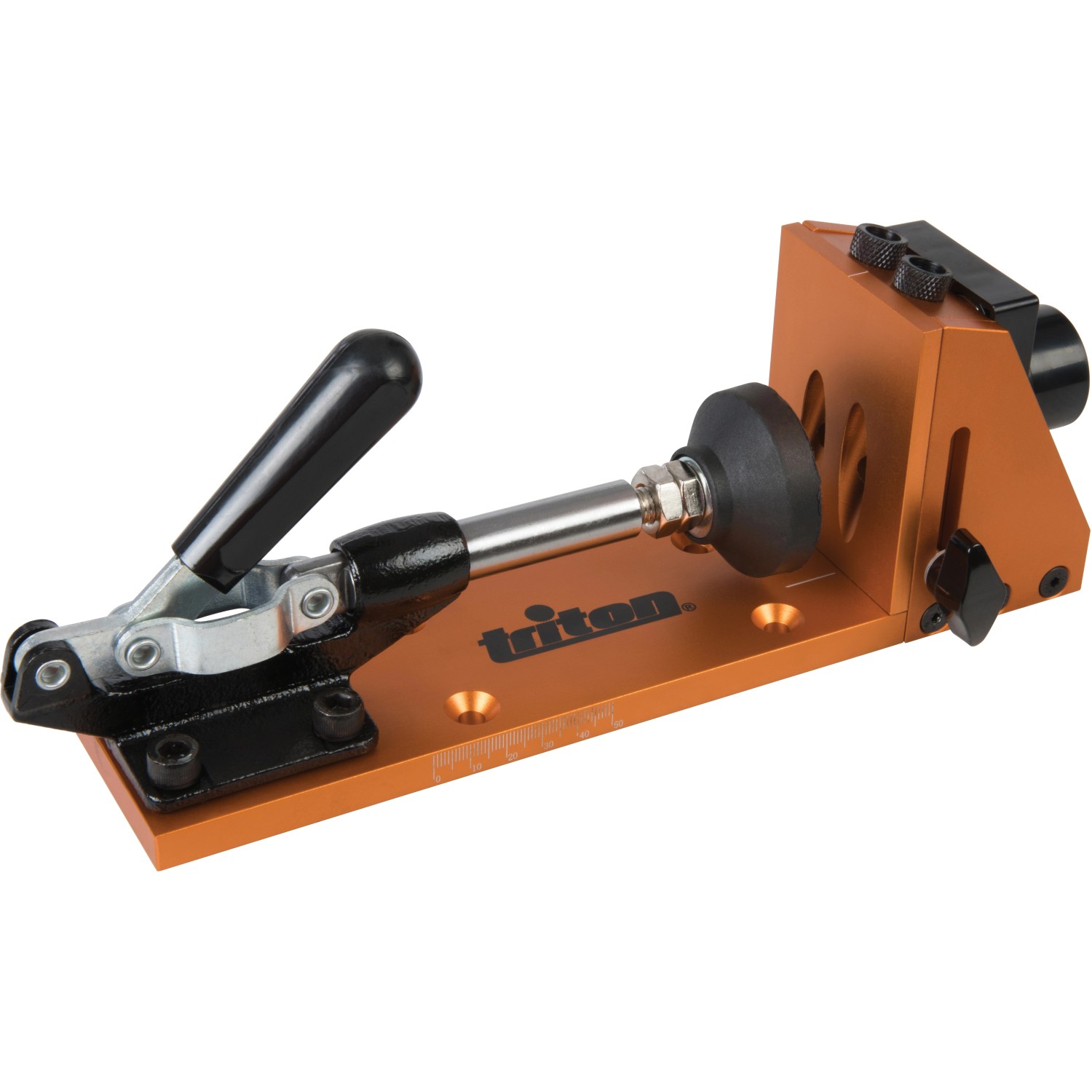 Triton Taschenbohrlehre TW7PHJ, 7-teilig, für präzise Bohrungen in Holz.