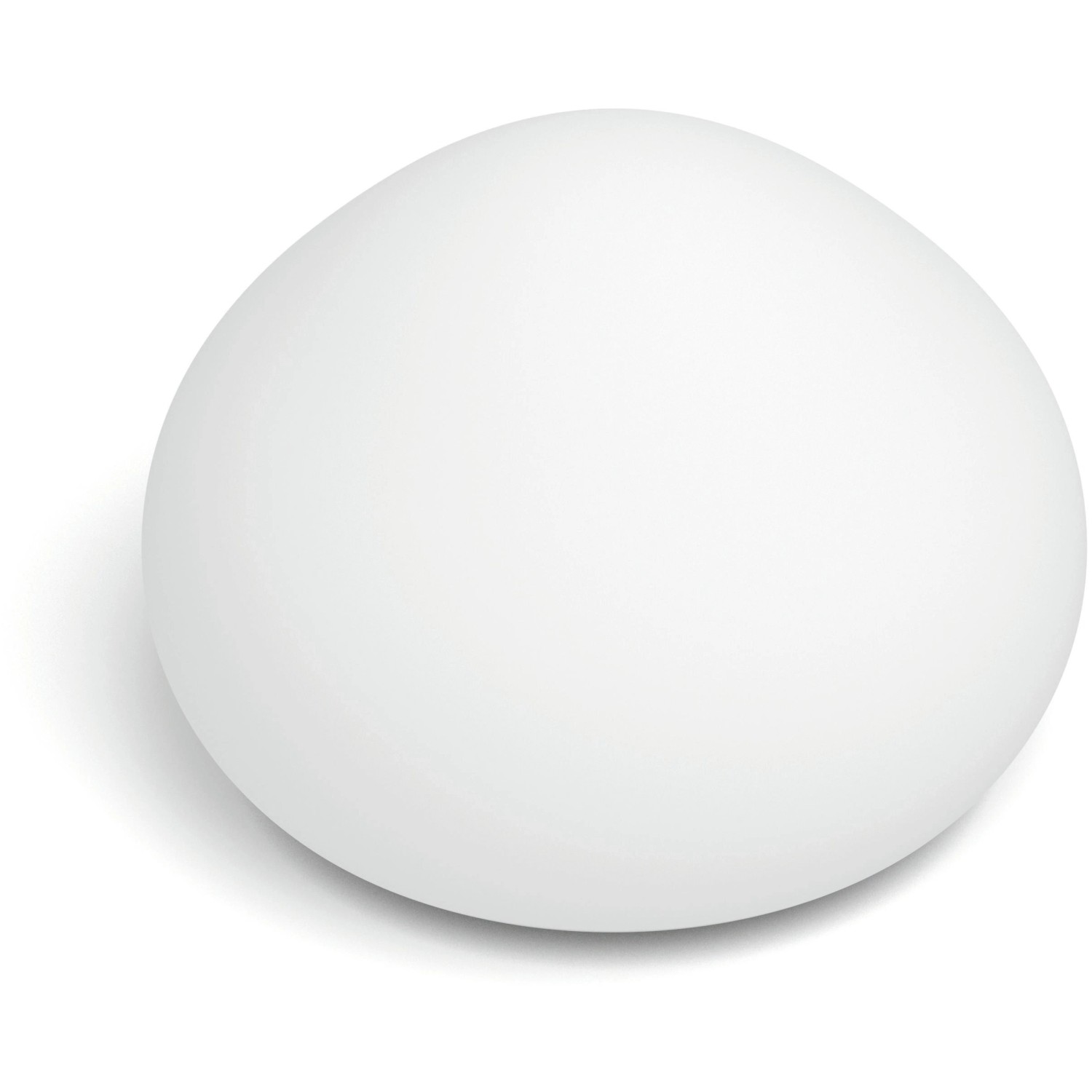 Weiße Philips Hue Wellner Tischleuchte mit Dimmer, 570 lm, White Ambiance.