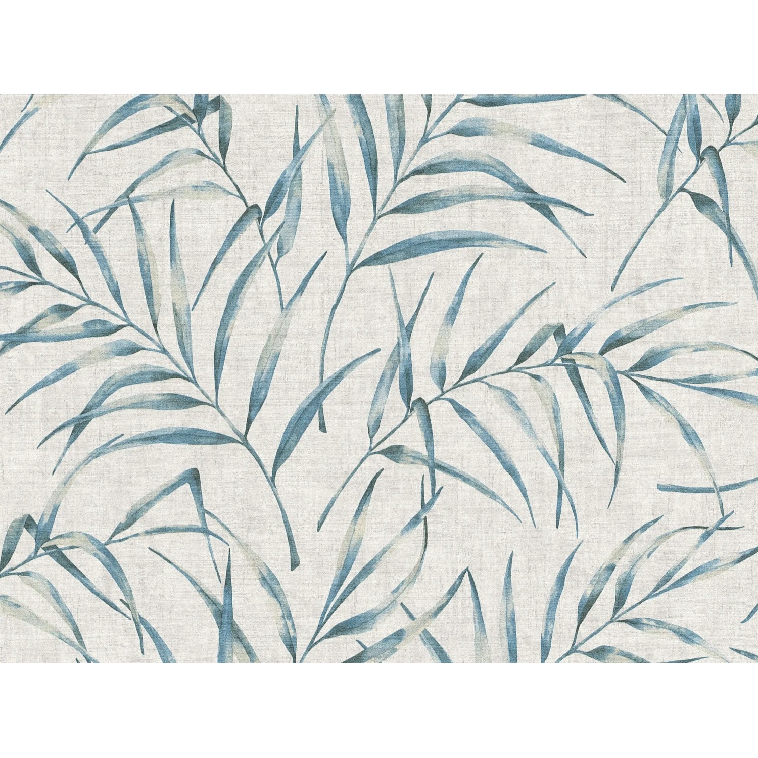 A.S. Création Vliestapete Greenery Farn Grau-Blau