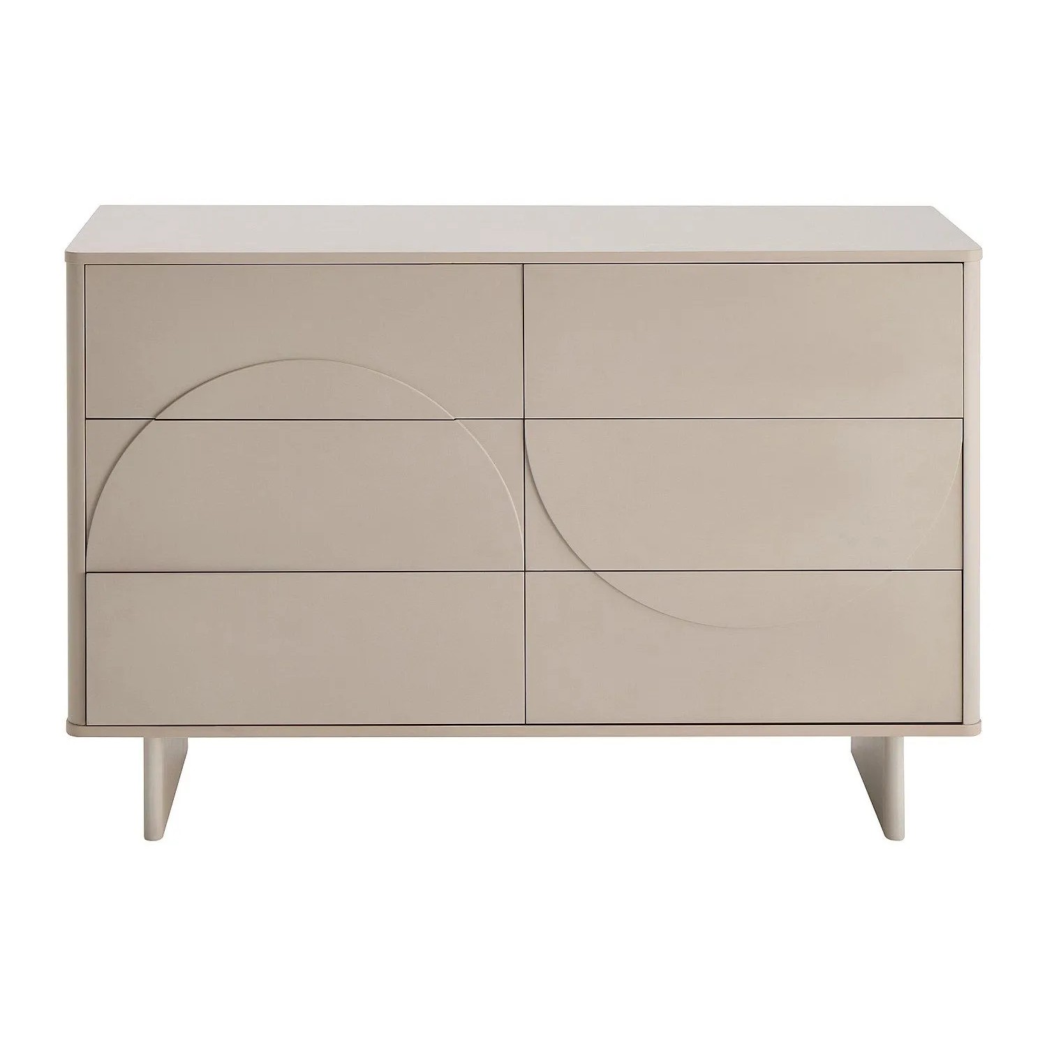 Vente-unique Kommode Delorina Beige 120 cm