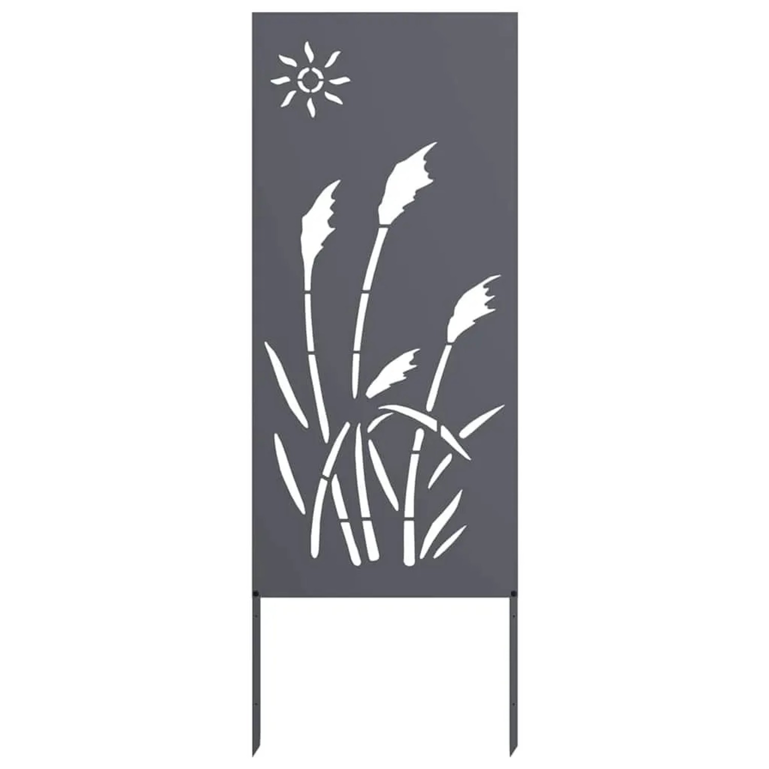 vidaXL Garten Sichtschutz-Leinwand Anthrazit 50 x 140 cm 876275