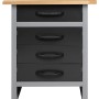 Ondis24 Werkbank Bernd mit 4 Schiebern, Buche Arbeitsplatte, Werkstatteinrichtung.