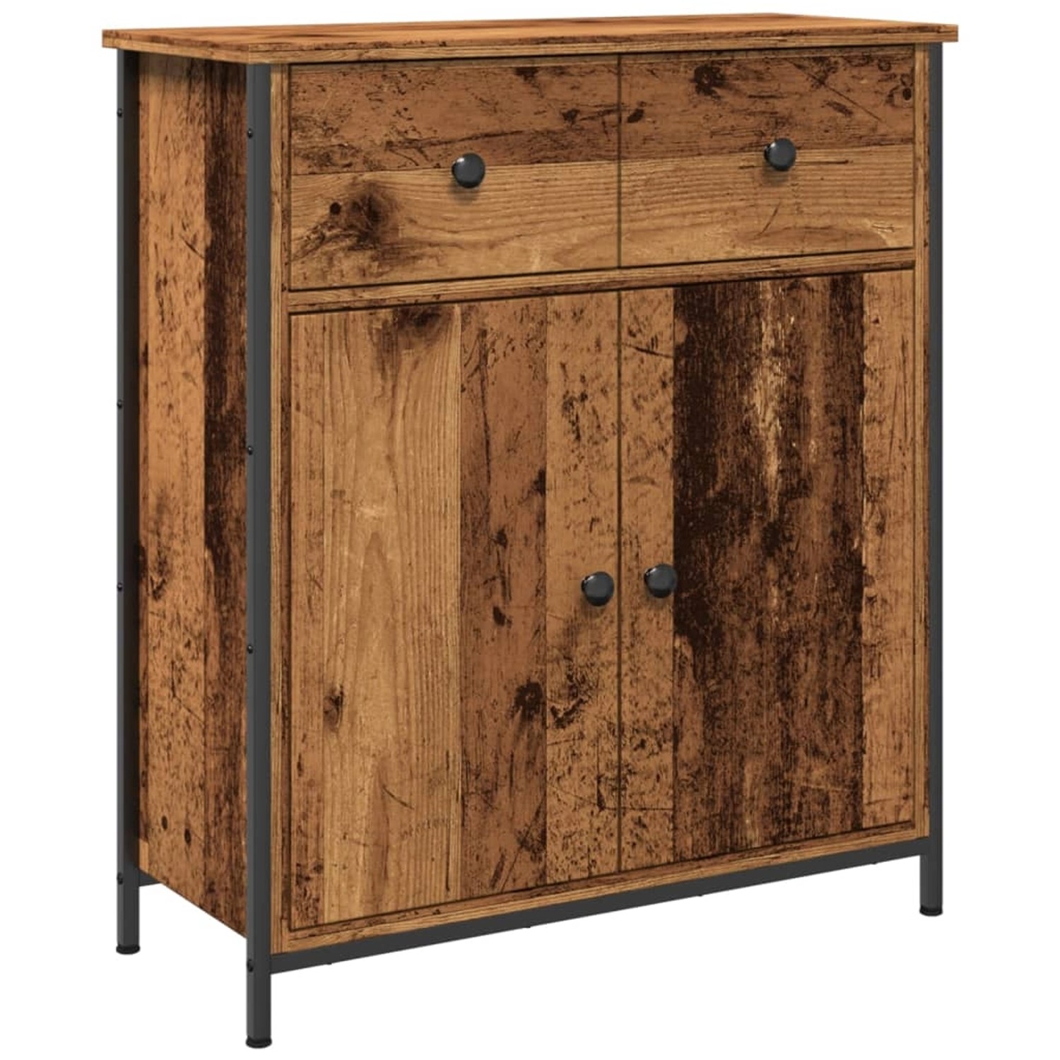 vidaXL Sideboard Altholz-Optik 70x30x80 cm Holzwerkstoff 857470 günstig online kaufen
