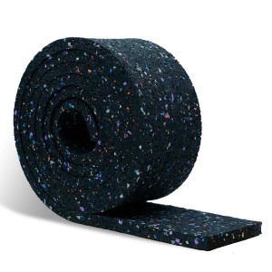 CCLIFE Terrassenpads Rolle 2m Bautenschutzmatte Gummigranulat 80x10mm Wasserdicht Rutschfest Stoßfest