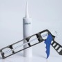 LUX Kartuschenpresse mit 310-ml-Kartusche für gleichmäßiges Auftragen von Dichtstoffen.