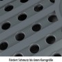 Detailaufnahme des Heissner Druckfilter-Sets: Filter mit Löchern für Schmutz bis 6 mm Korngröße.