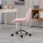 Svita Micky Kinder Bürostuhl, rosa Schreibtischstuhl mit Rollen und Höhenverstellung.