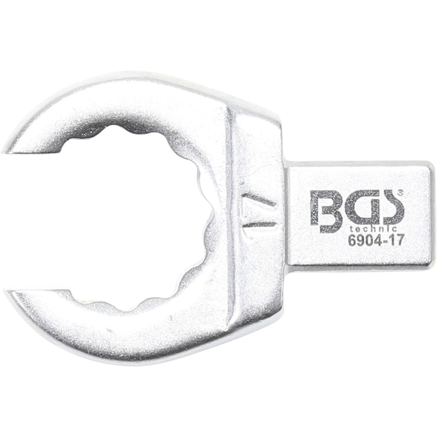 BGS Einsteck Ringschlüssel Offen 17 Mm Aufnahme 9 X 12 Mm 6904 17