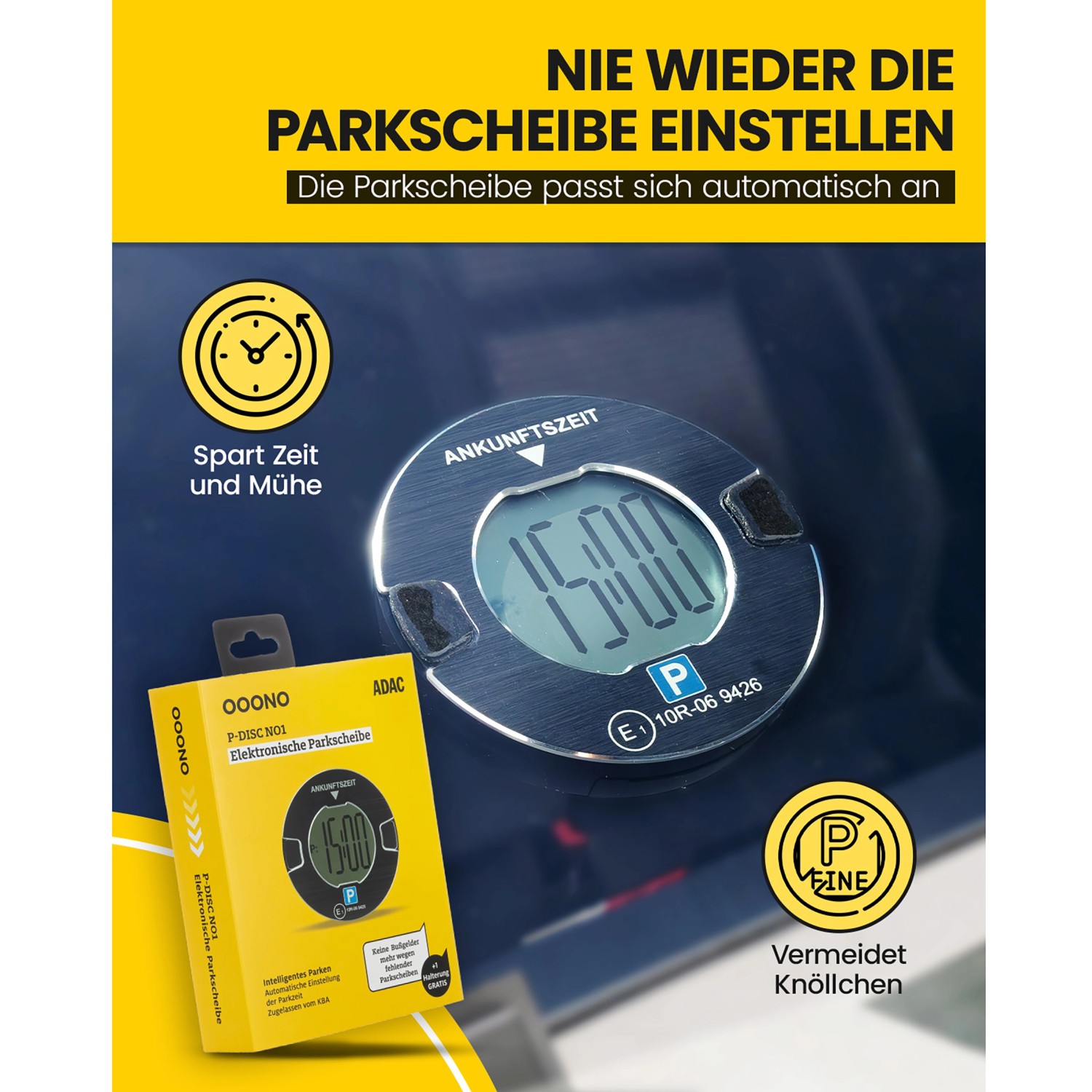 Ooono Elektronische Parkscheibe ADAC kaufen bei OBI